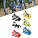 Maxbell Generic Alarm Disc Lock for Hole Diameter 7mm above for Bike Motorcycle Black