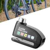 Maxbell Generic Alarm Disc Lock for Hole Diameter 7mm above for Bike Motorcycle Black