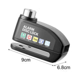 Maxbell Generic Alarm Disc Lock for Hole Diameter 7mm above for Bike Motorcycle Black