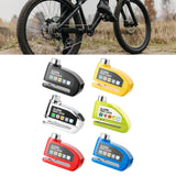 Maxbell Generic Alarm Disc Lock for Hole Diameter 7mm above for Bike Motorcycle Black