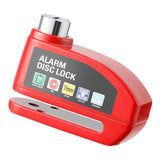 Maxbell Generic Alarm Disc Lock for Hole Diameter 7mm above for Bike Motorcycle Red