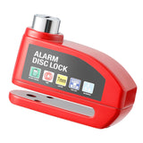 Maxbell Generic Alarm Disc Lock for Hole Diameter 7mm above for Bike Motorcycle Red