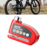 Maxbell Generic Alarm Disc Lock for Hole Diameter 7mm above for Bike Motorcycle Red