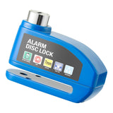 Maxbell Generic Alarm Disc Lock for Hole Diameter 7mm above for Bike Motorcycle Blue
