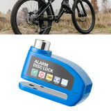 Maxbell Generic Alarm Disc Lock for Hole Diameter 7mm above for Bike Motorcycle Blue