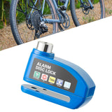 Maxbell Generic Alarm Disc Lock for Hole Diameter 7mm above for Bike Motorcycle Blue