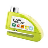 Maxbell Generic Alarm Disc Lock for Hole Diameter 7mm above for Bike Motorcycle Green