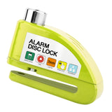 Maxbell Generic Alarm Disc Lock for Hole Diameter 7mm above for Bike Motorcycle Green