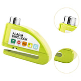 Maxbell Generic Alarm Disc Lock for Hole Diameter 7mm above for Bike Motorcycle Green
