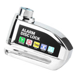 Maxbell Generic Alarm Disc Lock for Hole Diameter 7mm above for Bike Motorcycle Silver