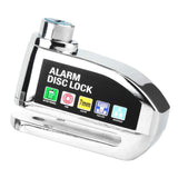 Maxbell Generic Alarm Disc Lock for Hole Diameter 7mm above for Bike Motorcycle Silver