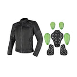 Maxbell Motorcycle Jacket Biker Breathable Wear Resistant Men Women Motocross Jacket L