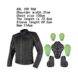 Maxbell Motorcycle Jacket Biker Breathable Wear Resistant Men Women Motocross Jacket 2XL