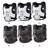 Maxbell Chest Protector Motocross Gear Protective Gear for Riding Mountain Bike White M