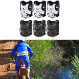 Maxbell Chest Protector Motocross Gear Protective Gear for Riding Mountain Bike White M