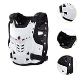 Maxbell Chest Protector Motocross Gear Protective Gear for Riding Mountain Bike White L