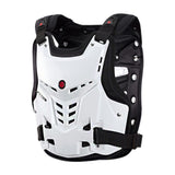 Maxbell Chest Protector Motocross Gear Protective Gear for Riding Mountain Bike White L