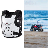Maxbell Chest Protector Motocross Gear Protective Gear for Riding Mountain Bike White L