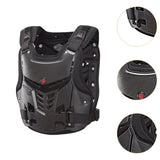 Maxbell Chest Protector Motocross Gear Protective Gear for Riding Mountain Bike Black L