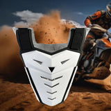 Maxbell Motorcycle Chest Protector Protective Gear for Cycling Skiing Motorbike White