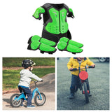 Maxbell Generic Dirt Bike Gear Kids Motorcycle Armor Suit for Riding Skateboard Green