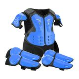 Maxbell Generic Dirt Bike Gear Kids Motorcycle Armor Suit for Riding Skateboard Blue