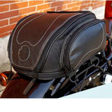 Maxbell Generic Motorcycle Tail Bag Practical Rear Seat Bag for Storage Outdoor