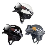 Maxbell Scooter Helmet Comfortable Breathable Cycling Accessories Motorbike Helmet White