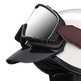 Maxbell Scooter Helmet Comfortable Breathable Cycling Accessories Motorbike Helmet White