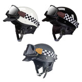 Maxbell Scooter Helmet Comfortable Breathable Cycling Accessories Motorbike Helmet White