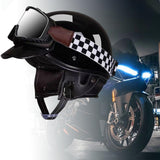 Maxbell Scooter Helmet Comfortable Breathable Cycling Accessories Motorbike Helmet Bright Black
