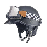 Maxbell Scooter Helmet Comfortable Breathable Cycling Accessories Motorbike Helmet Matt Black