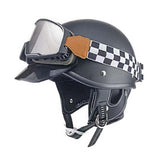 Maxbell Scooter Helmet Comfortable Breathable Cycling Accessories Motorbike Helmet Matt Black