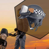 Maxbell Scooter Helmet Comfortable Breathable Cycling Accessories Motorbike Helmet Matt Black