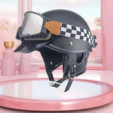 Maxbell Scooter Helmet Comfortable Breathable Cycling Accessories Motorbike Helmet Matt Black
