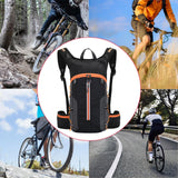 Maxbell Hydration Backpack Cycling Knapsack for Sports Biking Mountain Climbing Orange
