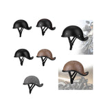 Maxbell Retro Styled Motorcycle Half Helmet Baseball Cap Multipurpose Scooter Helmet Black
