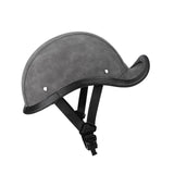 Maxbell Retro Styled Motorcycle Half Helmet Baseball Cap Multipurpose Scooter Helmet Grey