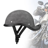 Maxbell Retro Styled Motorcycle Half Helmet Baseball Cap Multipurpose Scooter Helmet Grey