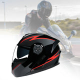 Maxbell Electric Bike Helmet for Adults Double Lens Full Helmet for Biking Riding S