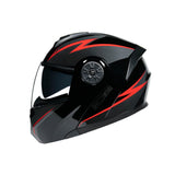 Maxbell Electric Bike Helmet for Adults Double Lens Full Helmet for Biking Riding XL