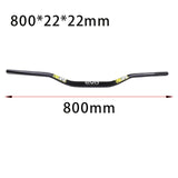 Maxbell Generic Motorcycle Handlebar 7/8 inch Motorbike Accessories Directly Replace Black