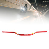 Maxbell Generic Motorcycle Handlebar 7/8 inch Motorbike Accessories Directly Replace Red