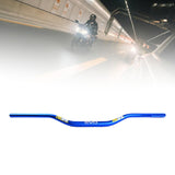 Maxbell Generic Motorcycle Handlebar 7/8 inch Motorbike Accessories Directly Replace Blue