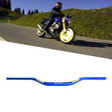 Maxbell Generic Motorcycle Handlebar 7/8 inch Motorbike Accessories Directly Replace Blue