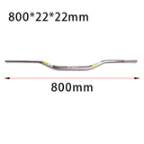 Maxbell Generic Motorcycle Handlebar 7/8 inch Motorbike Accessories Directly Replace Silver Gray