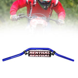 Maxbell Off Road Motorcycle Handlebar Stable Performance Part Directly Replace Blue