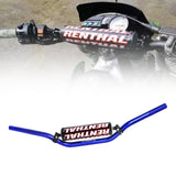 Maxbell Off Road Motorcycle Handlebar Stable Performance Part Directly Replace Blue