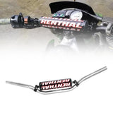 Maxbell Off Road Motorcycle Handlebar Stable Performance Part Directly Replace Silver