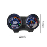 Maxbell Motorcycle Instrument Multiuse Speedometer for Max125 RX110 Accessories